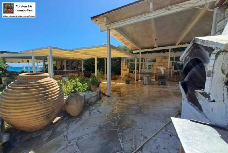 Kalives Kreta, Kalives Einzigartiges Anwesen (Restaurant) direkt am Meer – Kalives Gewerbe kaufen